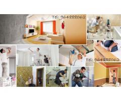 Renovação, Remodelação Apartamentos, desde 100€/m2
